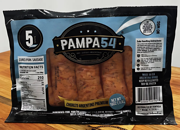 Chorizo Argentino con Queso / Argentinian Sausage with Cheese